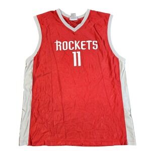 Houston Rockets Jersey Yao 11 Mens XL Red White NBA Basketball